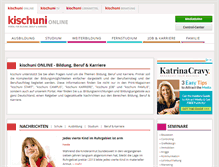 Tablet Screenshot of kischuni.de